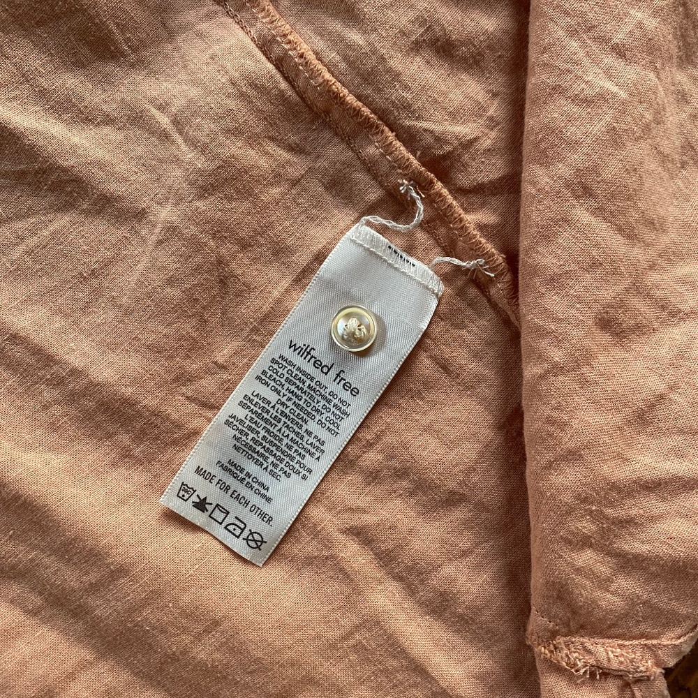 Aritzia Wilfred Linen shirt - size medium
